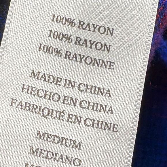 Rails Hunter Plaid Flannel Button Up Azure Scarlet Women's Medium Vibrant Soft - Picture 11 of 12